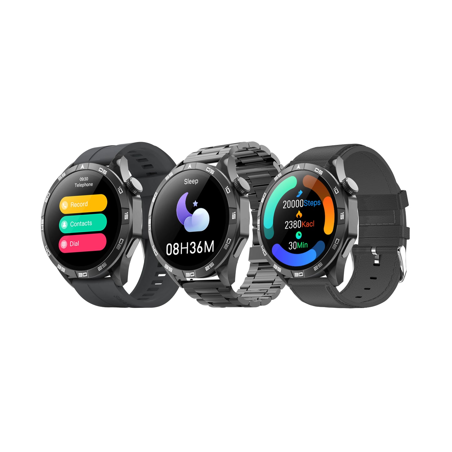 Smart Watch for Men Bluetooth Call Music Play Heart Rate Monitor Outdoor Activities Calorie Tracker Sport Watch