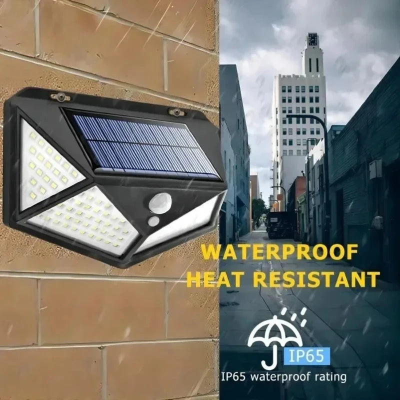 Multifunctional Waterproof Solar LED Spotlight with Motion Sensor for Outdoor Garden Decoration