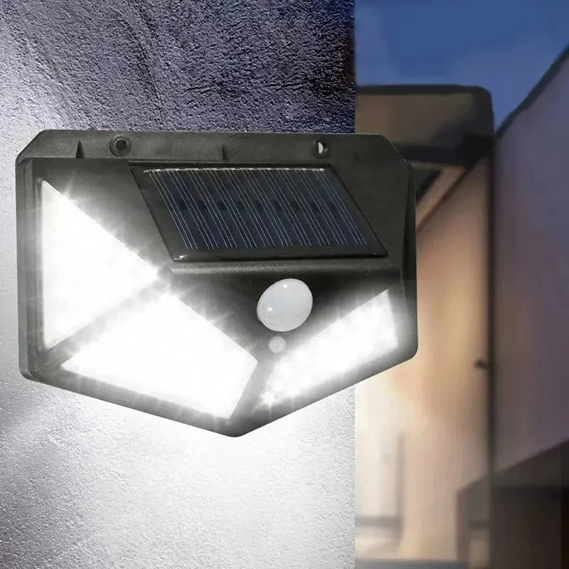 Multifunctional Waterproof Solar LED Spotlight with Motion Sensor for Outdoor Garden Decoration