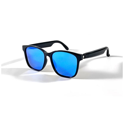GS08 anti-blue light glasses make receive calls music calling noise reduction UV400 protection BT TWS smart glasses for men