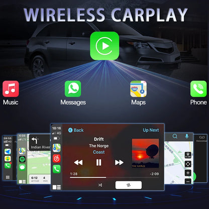 Wireless Apple CarPlay & Android Auto Activation module for Volvo S60 V60 S90 V90 XC40 XC60 XC90 2020-2022 Plug-and-Play